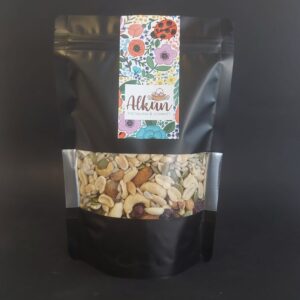 Mix frutos secos 250 grs. (Maní, Castañas, Almendras, Cranberries, Pasas, Semillas de Zapallo)