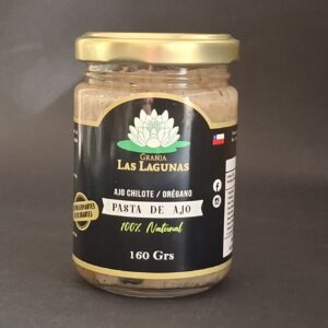 Pasta de ajo chilote - orégano - 160 grs. - Granja Las Lagunas